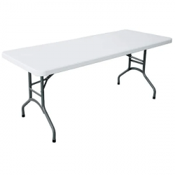 white plastic development group folding tables tgt706tbl 64 600201 1719339090 Tables & Chairs Bundle #2