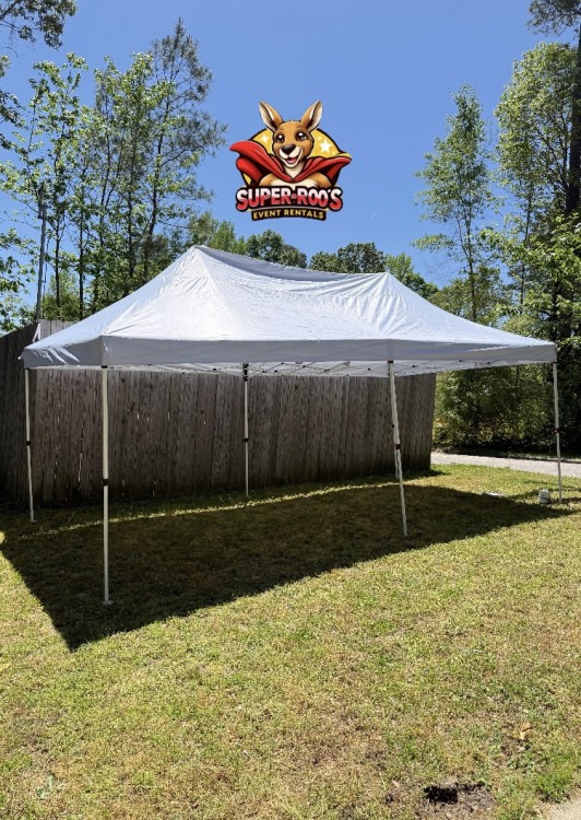 10 x 20 White Pop-Up Tent