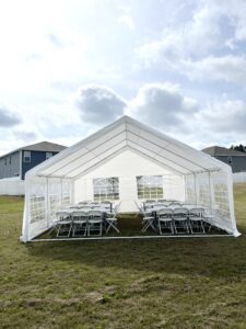 IMG 7725 Marquee Tents, Tables & Chairs Bundles