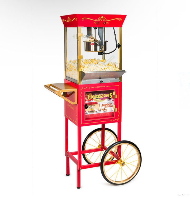 Deluxe Popcorn & Candy Station – 10oz Kettle + LED Candy Dis Deluxe Popcorn & Candy Station – 10oz Kettle + LED Candy Dis