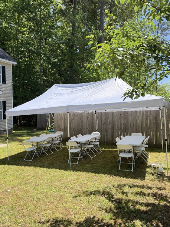 10 x 20 Pop Up Tent Bundle