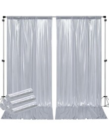 Silver Shimmer Backdrop