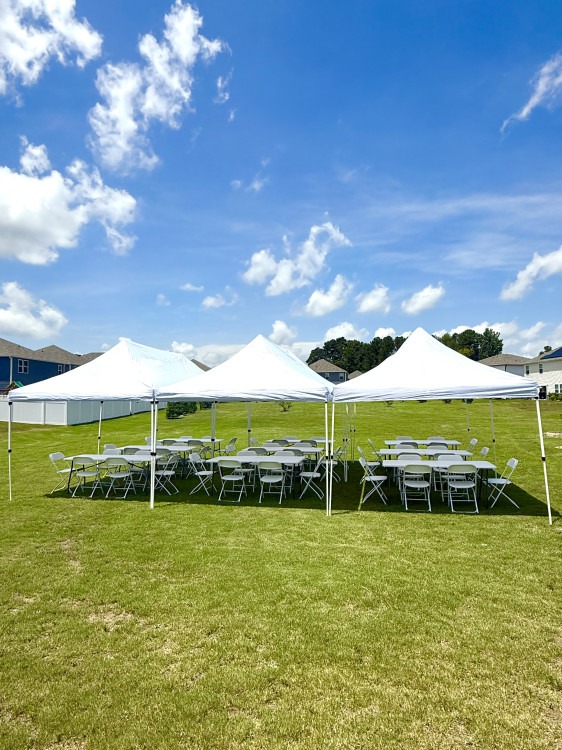 20x30 Pop Up Tent Bundle