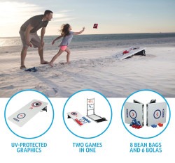 IMG 0244 1752333543 Lifetime Heavy Duty Cornhole, Ladder Golf, and Table Combo S