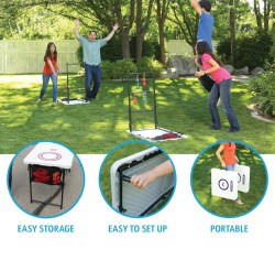 IMG 0246 1752333544 Lifetime Heavy Duty Cornhole, Ladder Golf, and Table Combo S