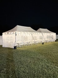 10 x 40 Pop Up Tent Bundle