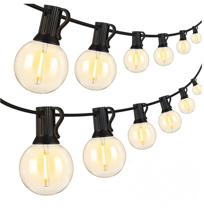 10 x 20 Tent Globe Lights