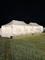 10 x 40 Tent Globe Lights