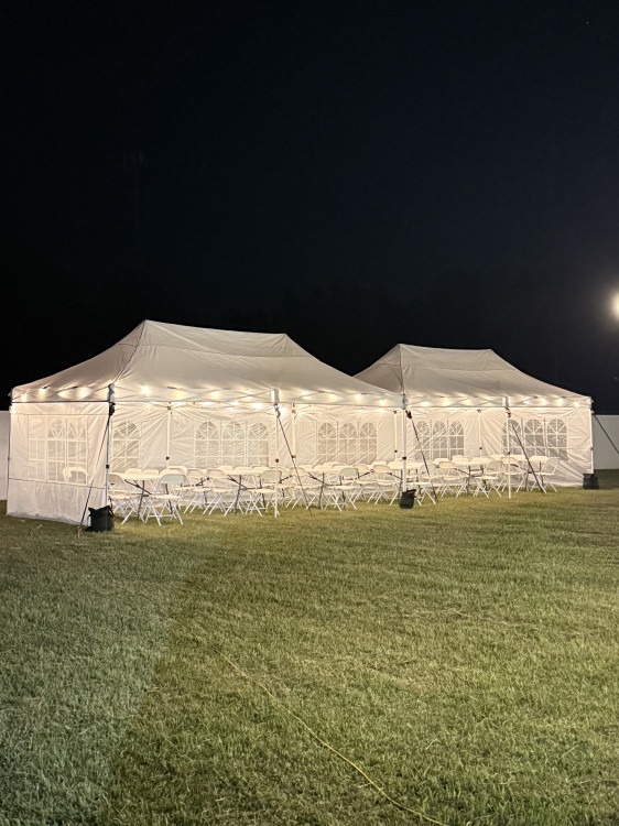10 x 40 Pop-Up Tent Bundle